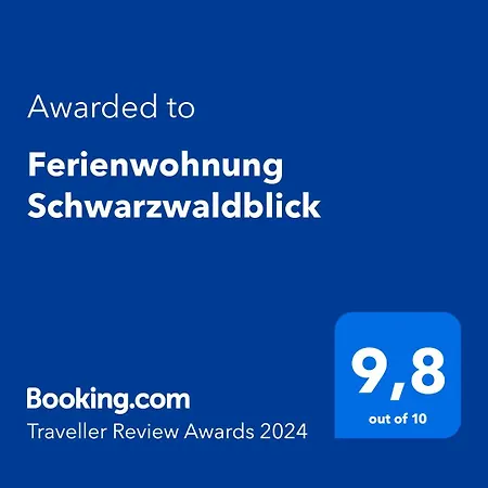 아파트 Schwarzwaldblick *